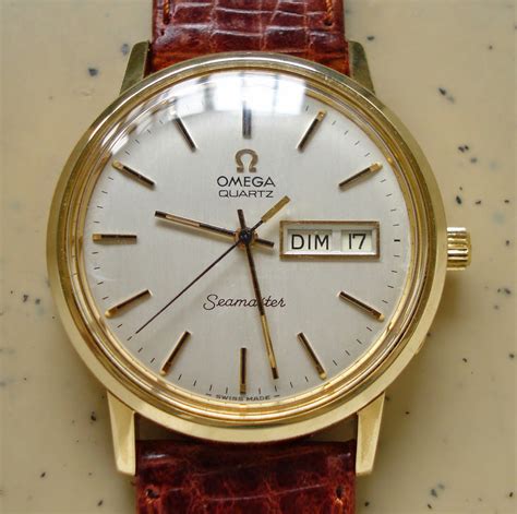 omega seamaster quartz vintage watches